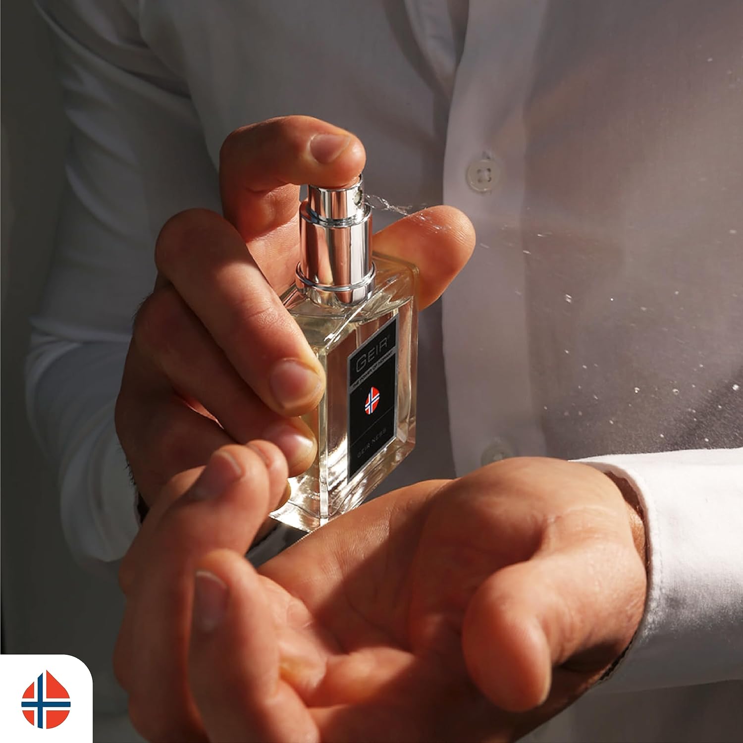 Geir Ness Eau de Parfum Spray For Men Long Lasting Fresh, Cool Scent