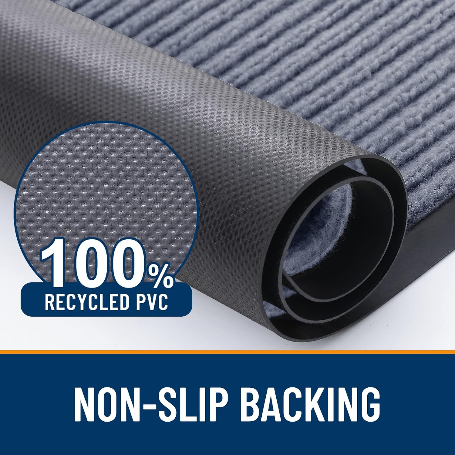 OLANLY Front Door Mat 71x34, Waterproof Heavy-Duty Indoor Outdoor Doormat