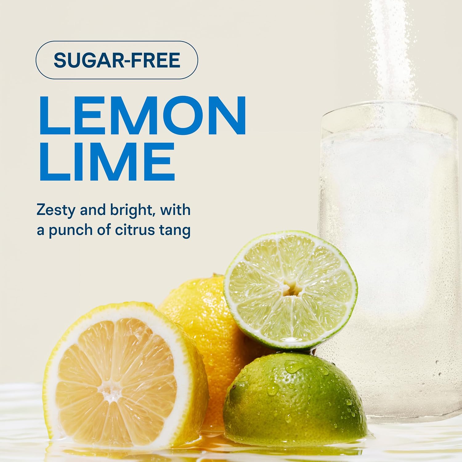 Liquid I.V. Sugar Free Hydration Electrolytes, Lemon Lime, 14 Count