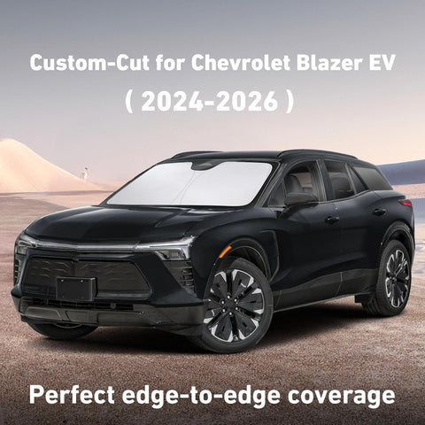 EcoNour Windshield Sunshade Compatible for Chevrolet Blazer EV 2024-2026