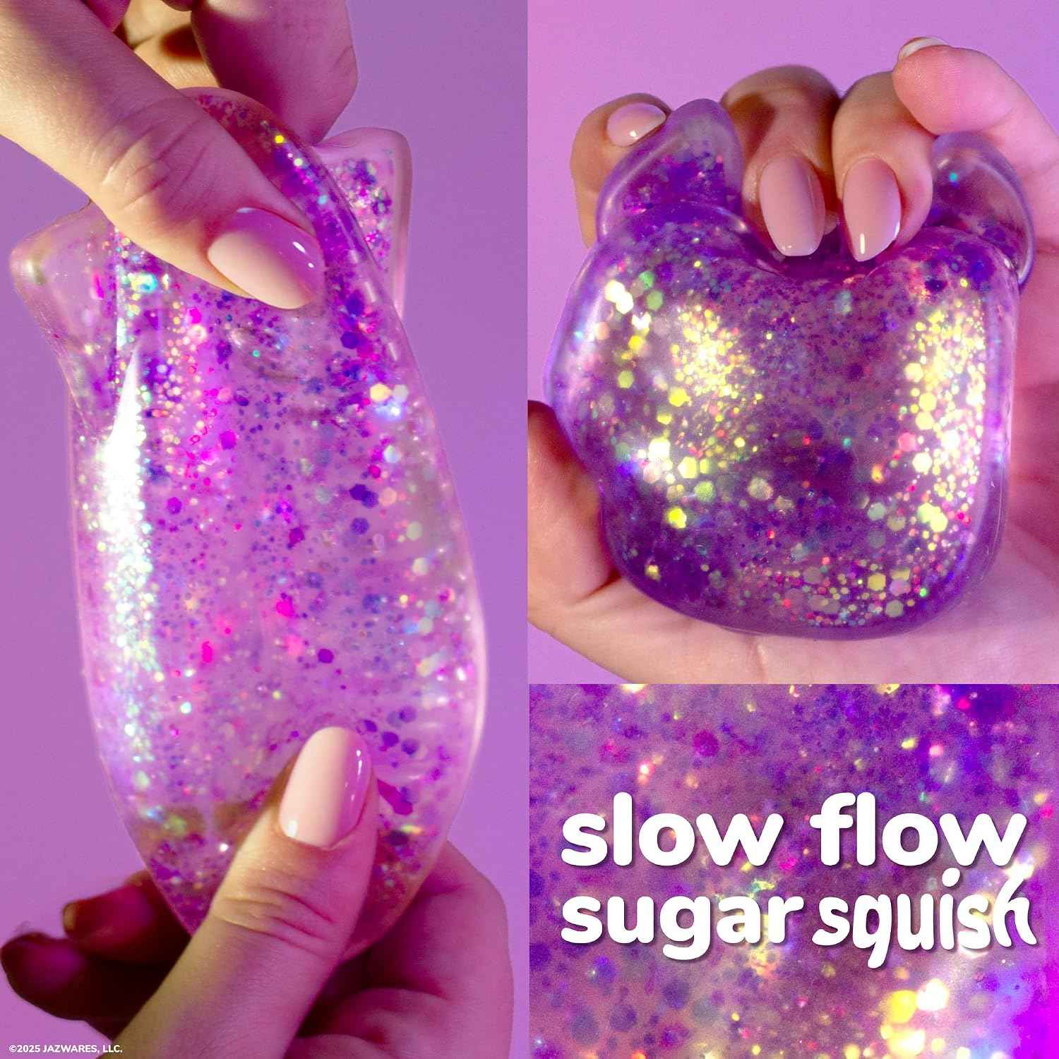 Horizon Group USA Slimygloop Gelli Gels, Purple Squishmallows
