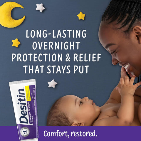 Desitin Maximum Strength Diaper Rash Paste, 40% Zinc Oxide, 4.8 oz