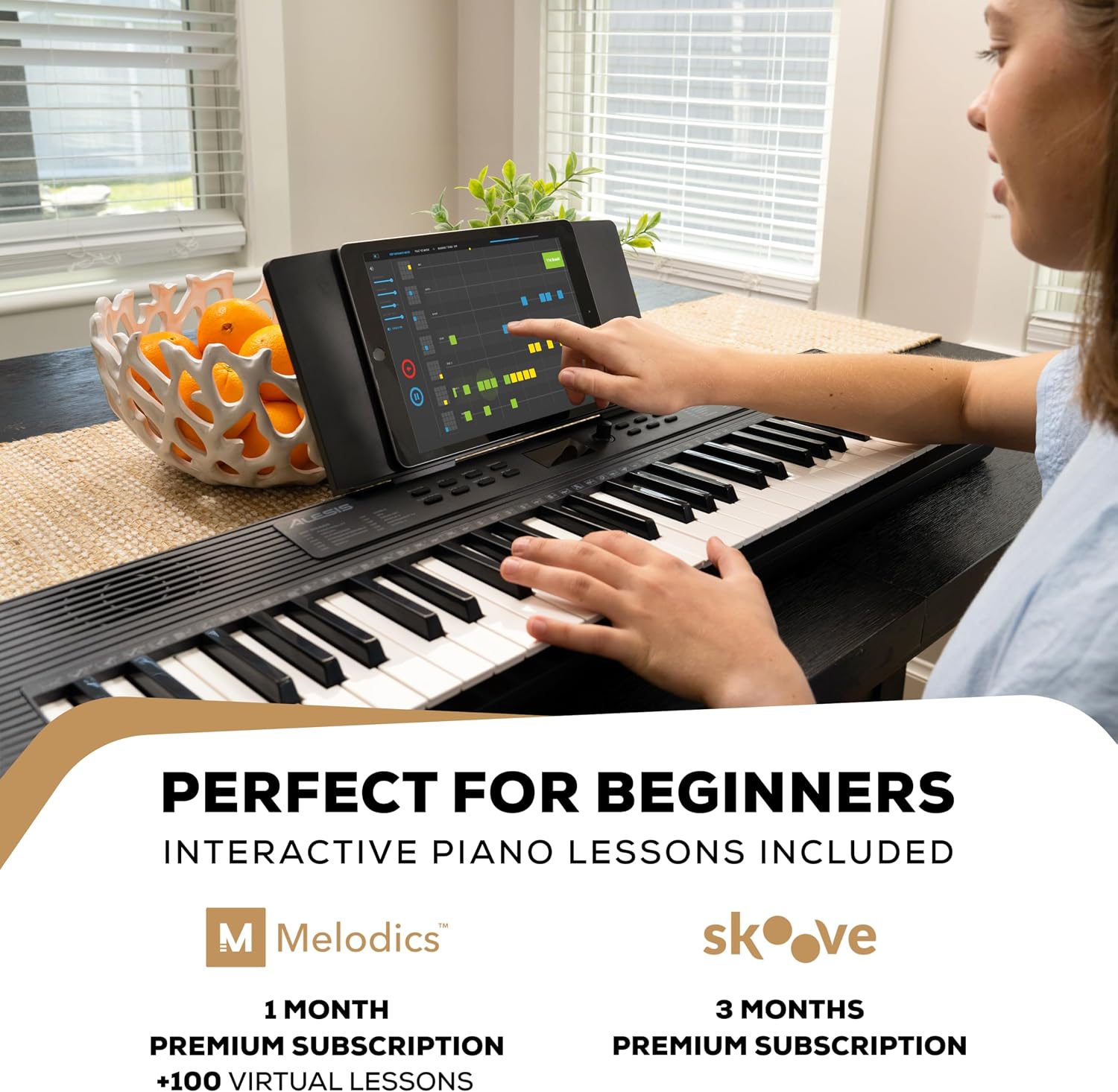 Alesis Melody 61 MK4 61-Key Piano Keyboard