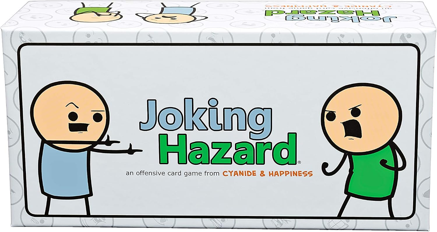 Joking Hazard by Cyanide & Happiness - 360+ Funny & Inappropriate Comic Cards, Hilarious Party Games | Includes Add-Your-Own-Words Cards