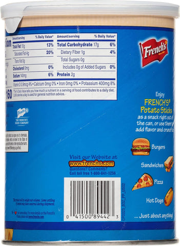 French's Original Potato Sticks, 5 oz (Pack of 12)