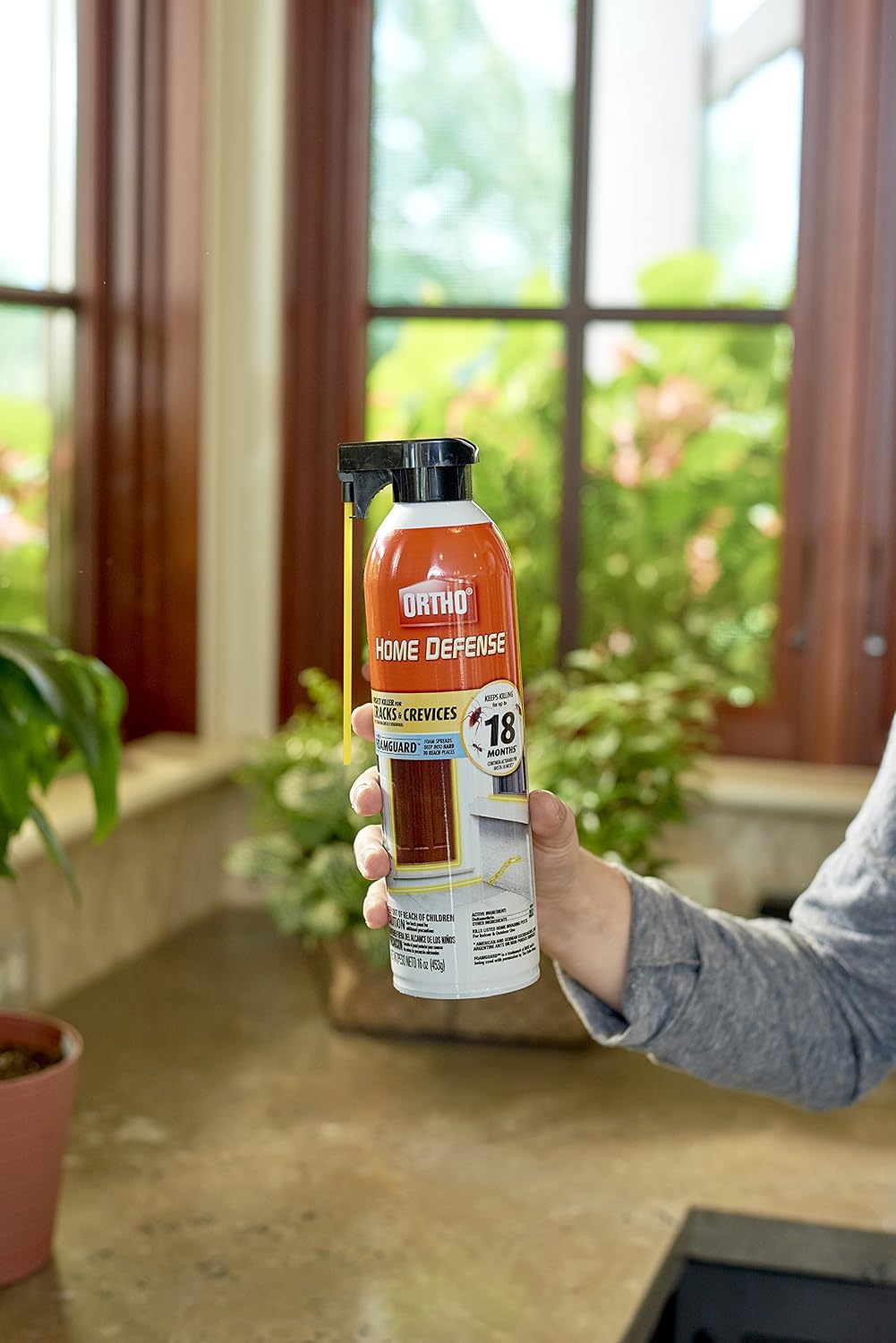 Ortho Home Defense Insect Killer for Cracks & Crevices, 16 oz.