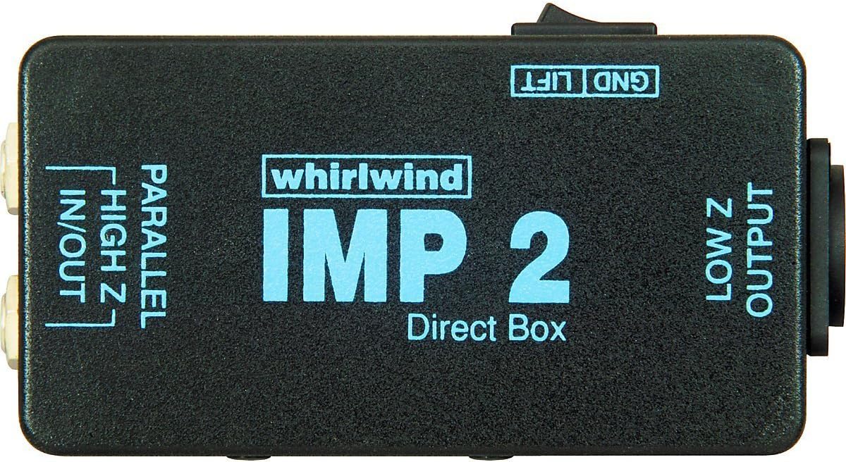 Whirlwind IMP 2 1-Channel Passive Instrument Direct Box
