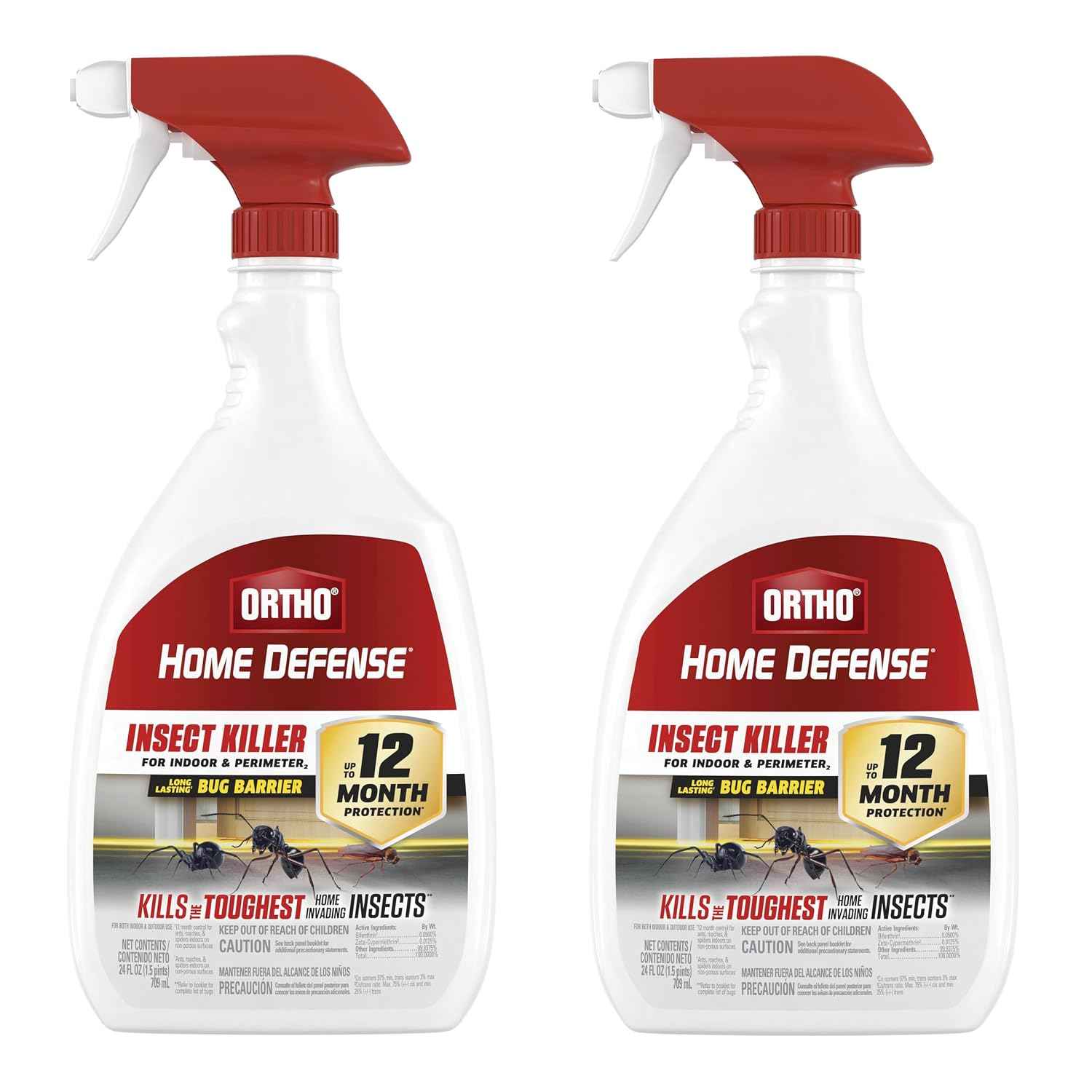 Ortho Home Defense Insect Killer for Indoor & Perimeter2, 24 oz. (2-Pack)