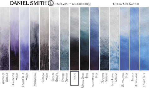 Daniel Smith Extra Fine Watercolor 15ml Paint Tube, Indigo (284600046), 0.5 Fl Oz (Pack of 1)