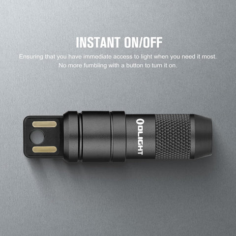 OLIGHT IMINI 2 Rechargeable EDC Keychain Mini Flashlight Black