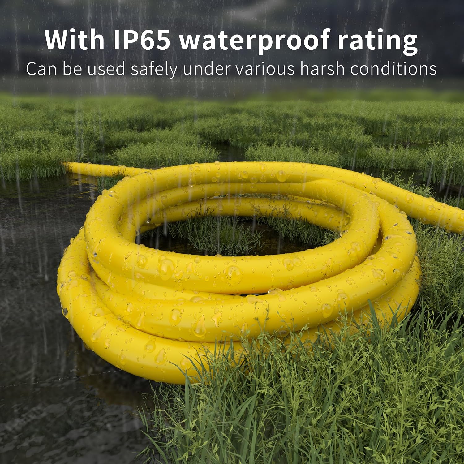 HUANCHAIN 12 Gauge Heavy Duty Outdoor Extension Cord 25 FT Waterproof