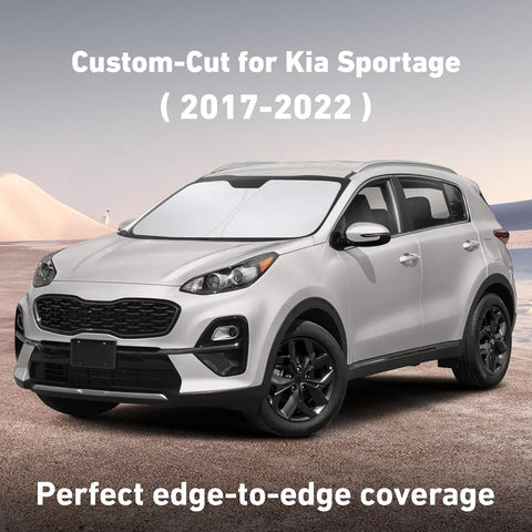 EcoNour Windshield Sunshade Compatible for Kia Sportage 2017-2020 2021 2022