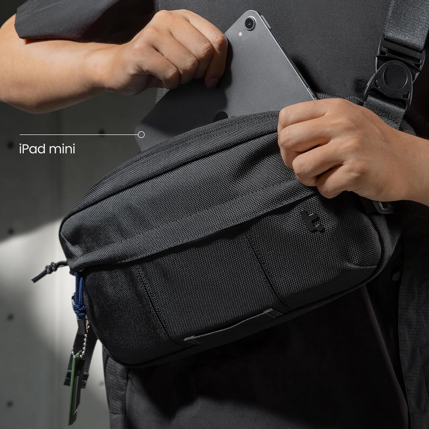tomtoc 5.5L Sling Bag Crossbody Bags for Nintendo Switch 2/ROG Xbox Ally X