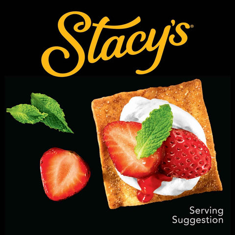 Stacy’s Pita Chips, Cinnamon Sugar, No Artificial Colors or Flavors, 1.5 oz (Pack of 24)
