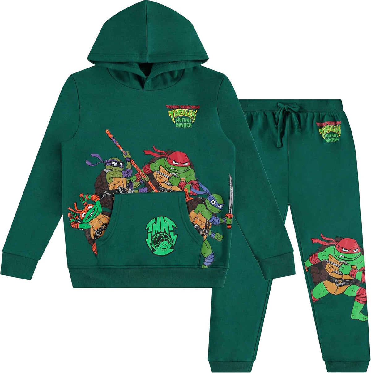 TEENAGE MUTANT NINJA Turtles Boys Hoodie & Jogger Set, 2-Piece Outfit