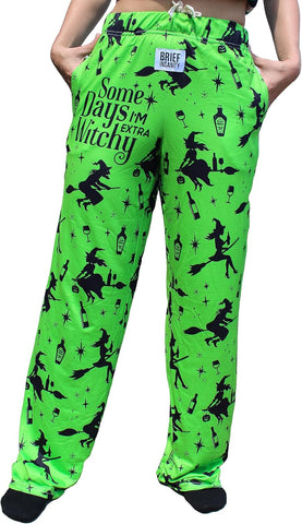 BRIEF INSANITY Fall, Autumn, & Halloween Themed Pajama Pants - Men & Women Loose Fit Lounge Pants, Comfy Loungewear, S-XXL