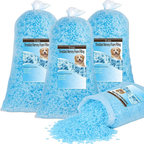 DR.DUDU 20lbs Pillow Stuffing for Couch Pillows Bean Bag Filler