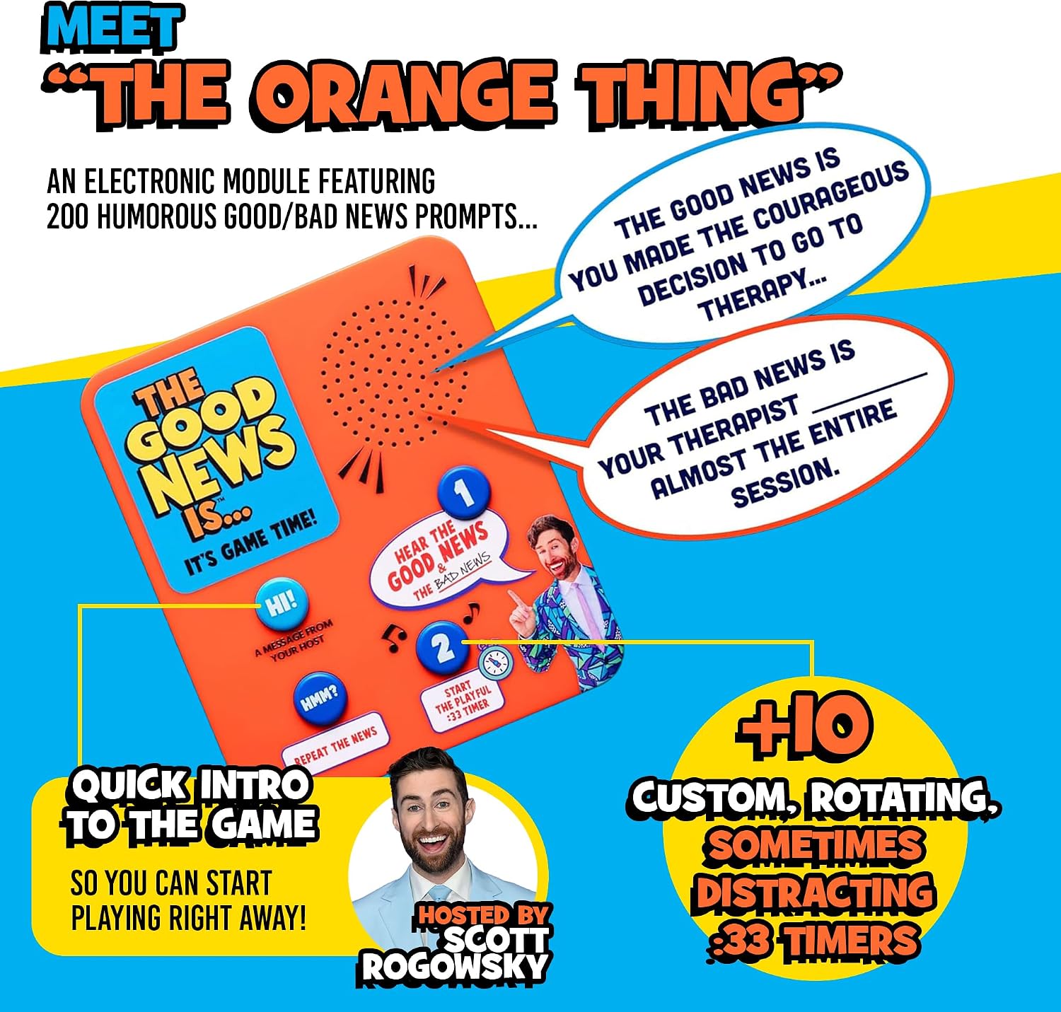 ALL THINGS EQUAL THE Good News is - an Electronic, Fill-in-The-Blank, Party Game for Friends/Family Game Nights