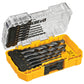 DEWALT Drill Bit Set, 14-Piece, 135 Degree Split Point, For Plastic, Wood and Metal (DWA1184)