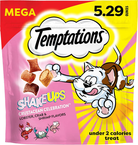 Temptations ShakeUps Cat Treats, Crustacean Celebration, 5.29 oz