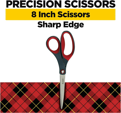 Scotch 8" Precision Scissors Great for Everyday Use