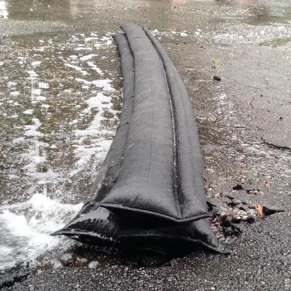 Quick Dam Water Activated 10ft Flood Barrier, Pack of 1