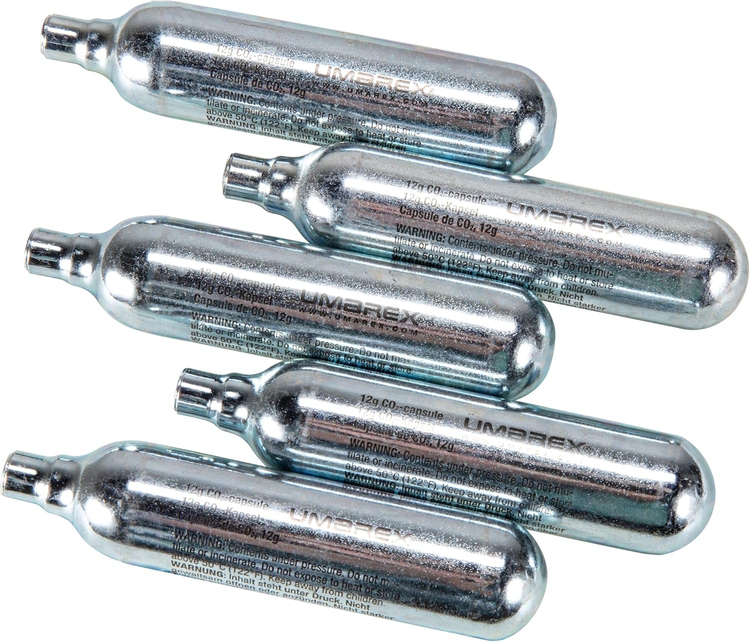 Umarex High-Grade CO2 Cartridges for Pellet Guns