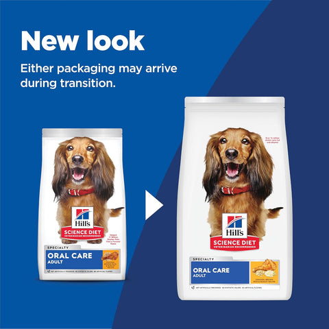 Hill's Science Diet Adult Oral Care Dry Dog Food