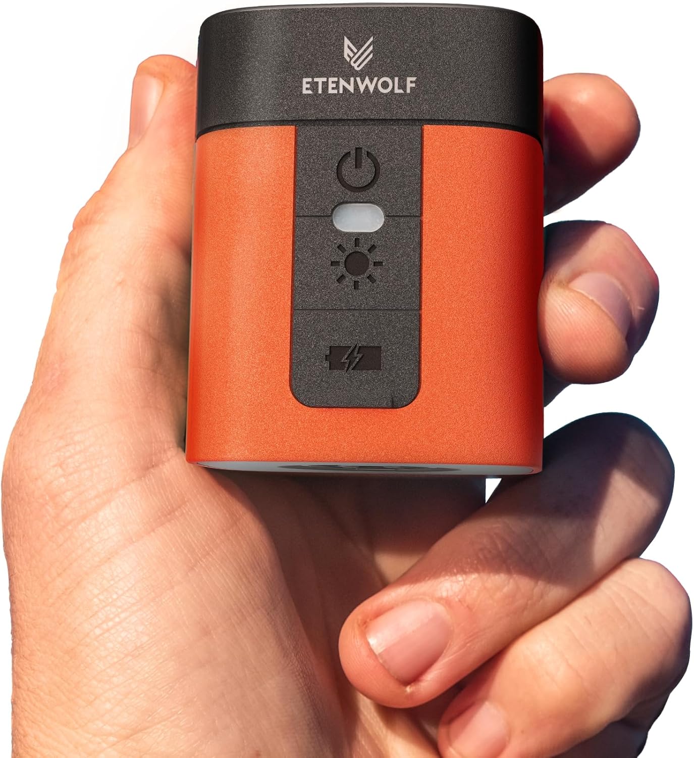 ETENWOLF AIR 3 Air Pump for Inflatables with 2600mAh Battery& Camping Light