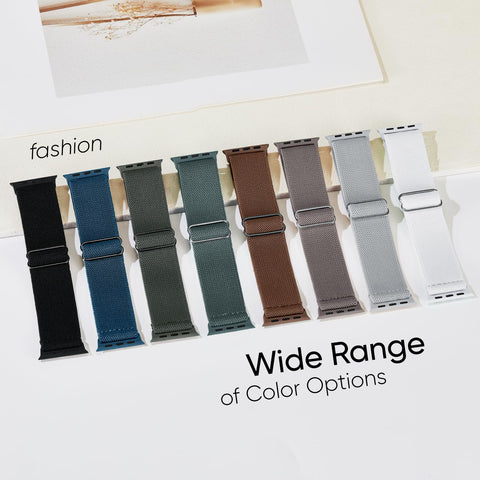 10 Pack Stretchy Bands Compatible with Apple Watch Band 40mm 38mm 41mm 42mm 44mm 45mm 46mm 49mm Women Men, Water-Resistant Solo Loop Elastic Sport Straps for iWatch Series 10 9 8 7 6 5 4 3 SE Ultra