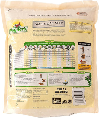 Wagner's 57075 Safflower Seed Wild Bird Food, 5 Pound (Pack of 1)