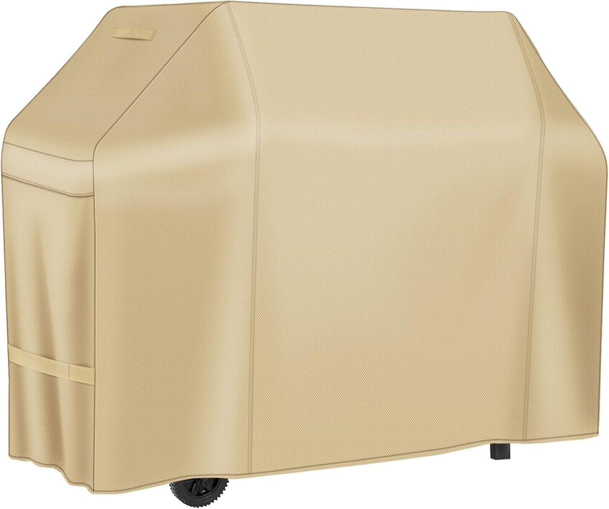 NEXCOVER Barbecue Gas Grill Cover - 60 Inch Waterproof BBQ Cover, Heavy Duty, Fade & Weather Resistant, Fits Weber, Brinkmann, Char Broil, Holland