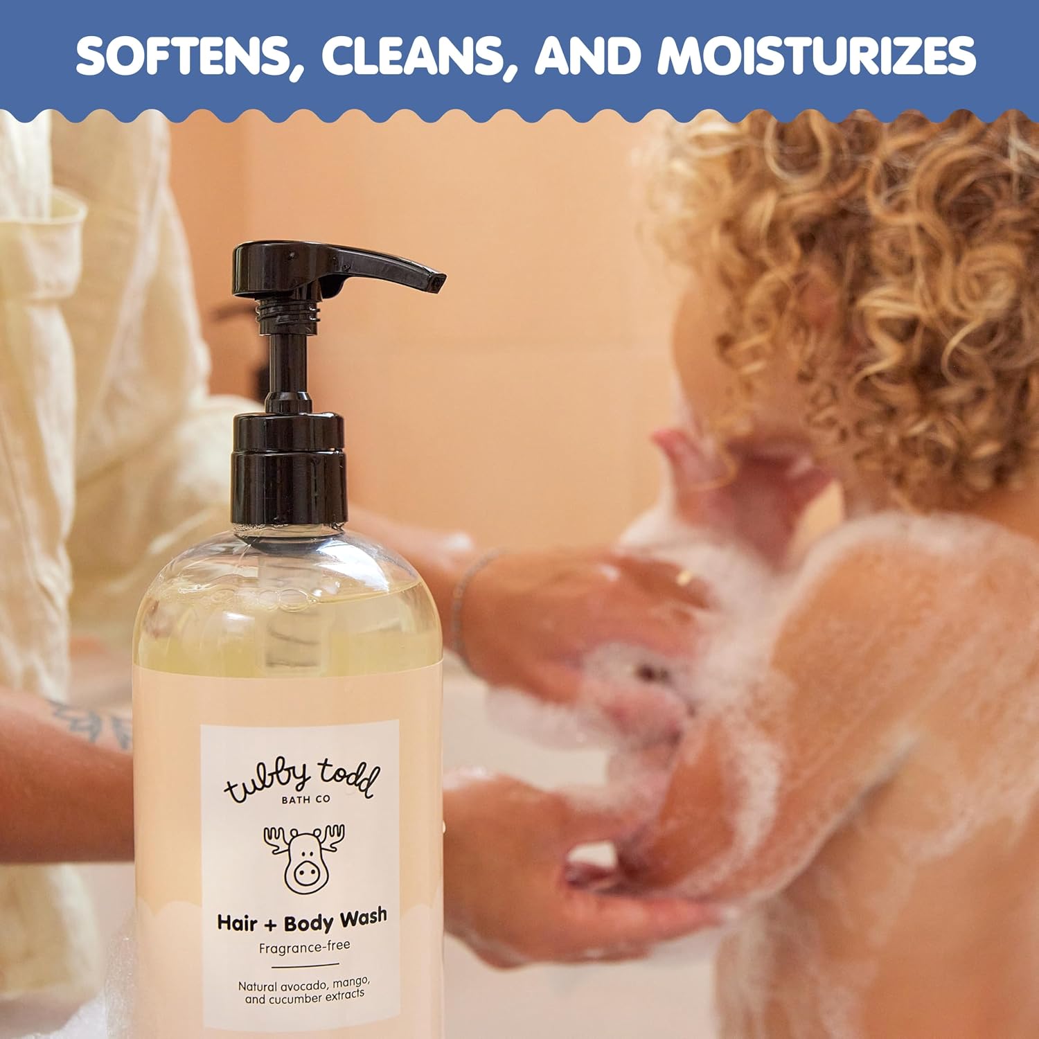 TUBBY TODD Hair + Body Wash, Baby Shampoo and Body Wash