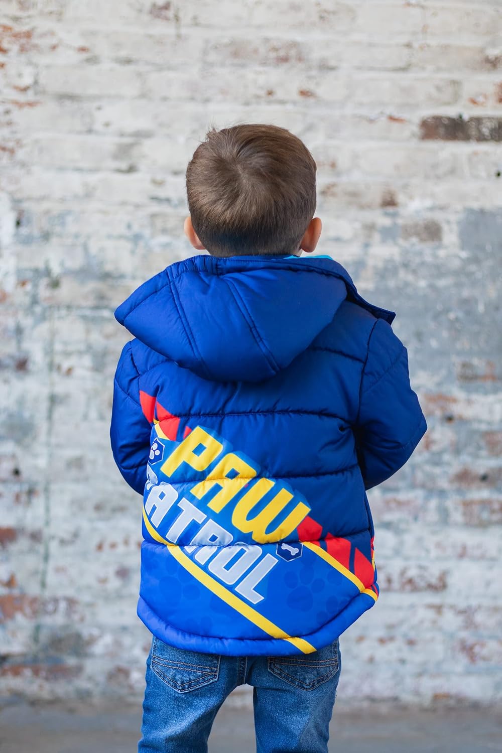 Paw Patrol Boys' Hooded Puffer Jacket Toddler to Big Kid