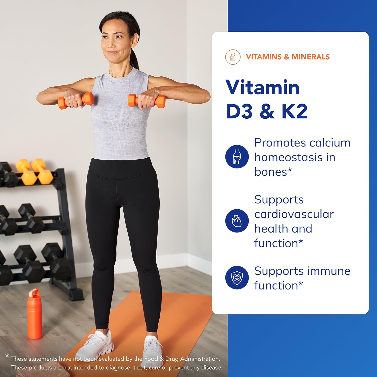 Pure Encapsulations Vitamin D3 & K2, 120 Capsules