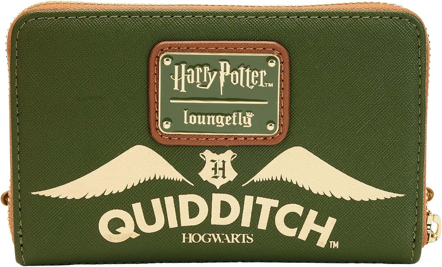 Loungefly Harry Potter Golden Snitch Zip Around Wallet Standard