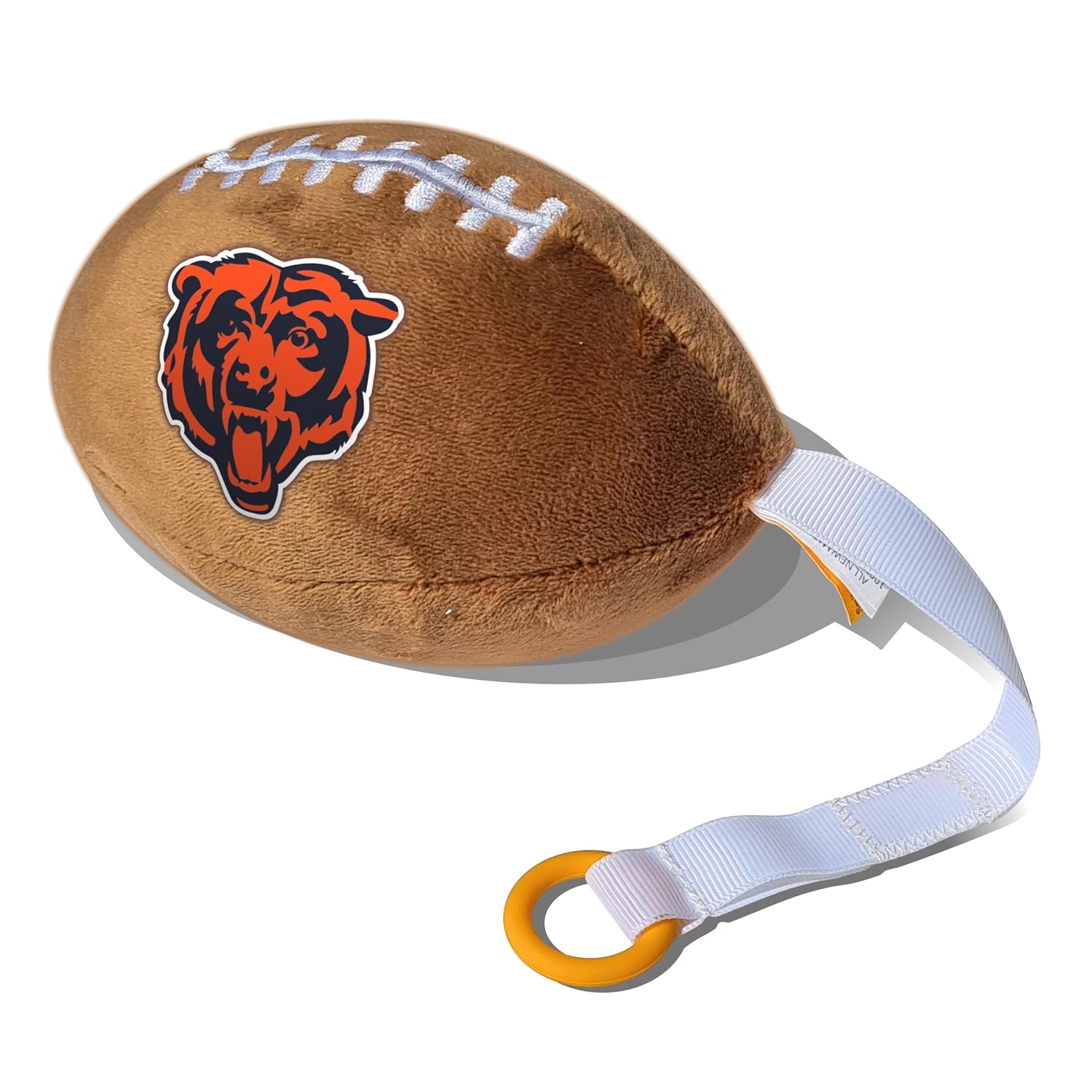 Smilo NFL Plush Football Pacifier Holder - Chicago Bears