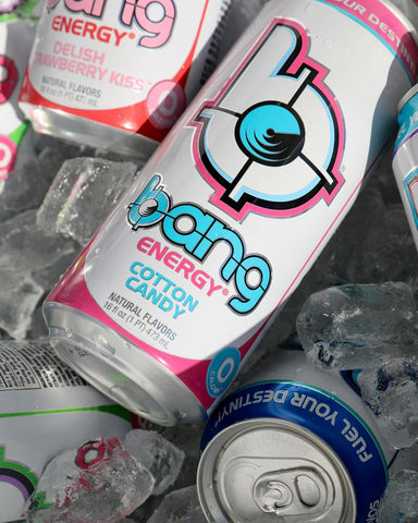 Bang Energy Cotton Candy, Sugar-Free Energy Drink, 16-Ounce | Pack of 12