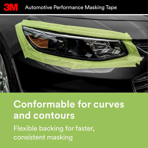 3M Automotive Performance Masking Tape , 36 mm x 32 m, 6/case