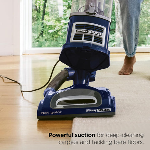 Shark Navigator Lift-Away Vacuum, HEPA, Carpet and Pet Hair, Blue, NV360
