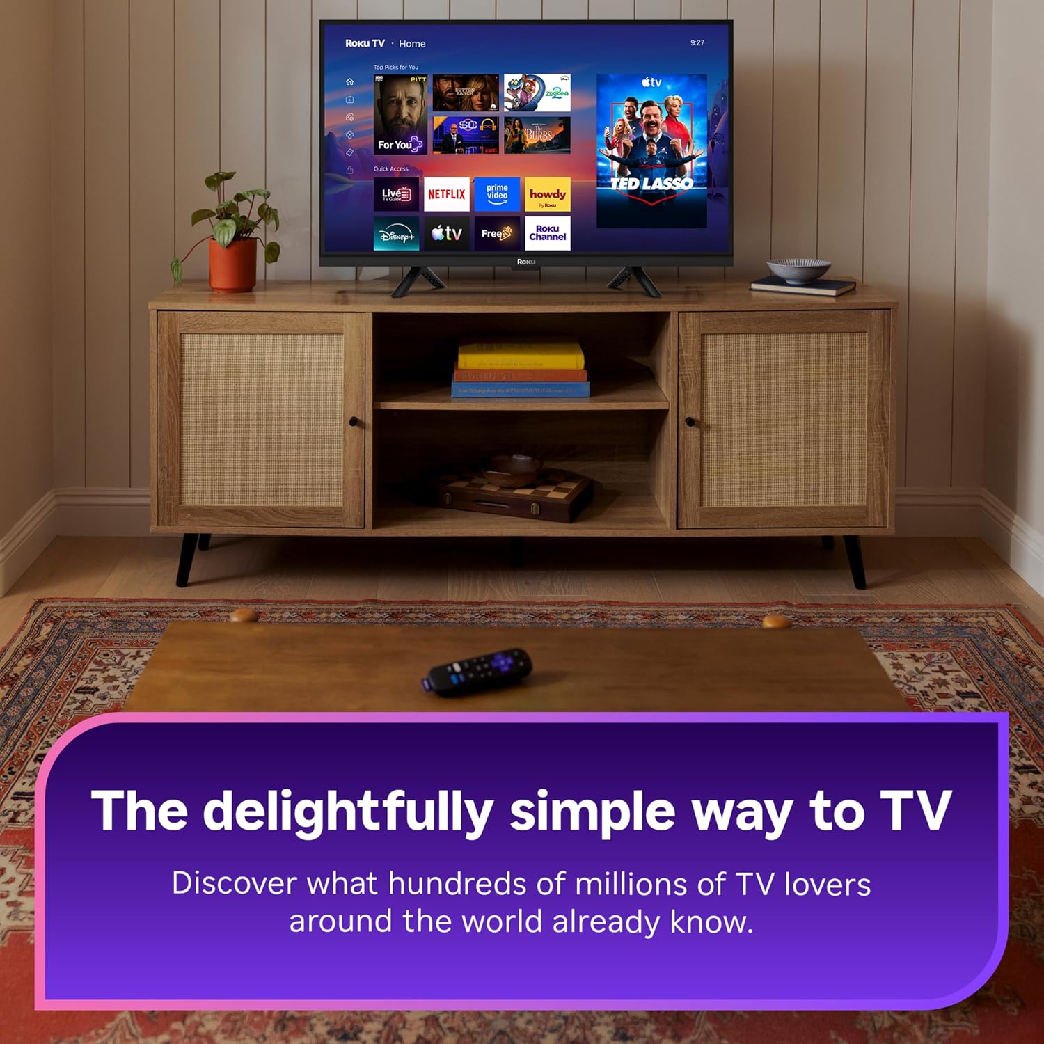 Roku 32-Inch Select Series Smart TV 2026-1080p Full HD TV - RokuTV
