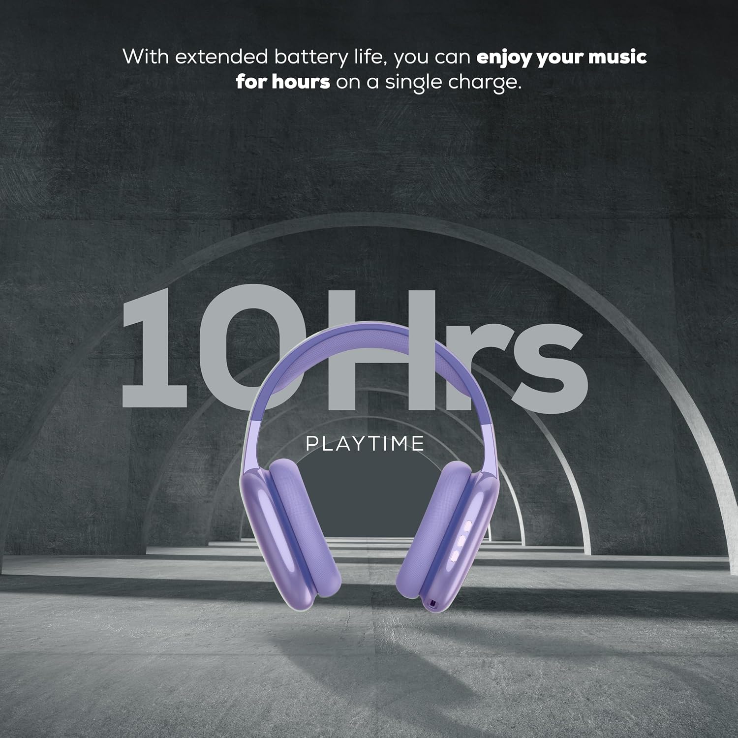 Gabba Goods Platinum Vibe Over-Ear Bluetooth Headphones