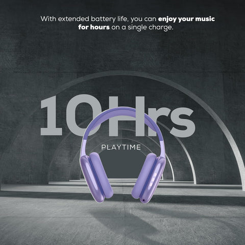 Gabba Goods Platinum Vibe Over-Ear Bluetooth Headphones