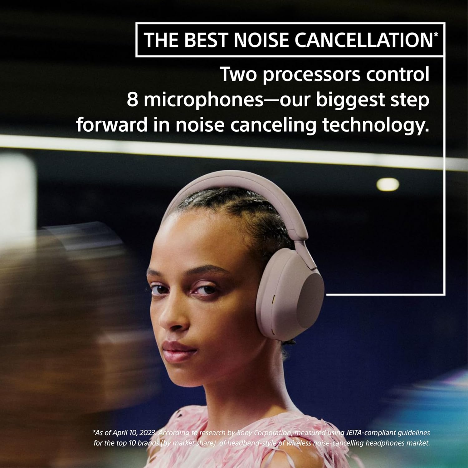 Sony WH-1000XM5 Premium Noise Cancelling Wireless Headphones, Black