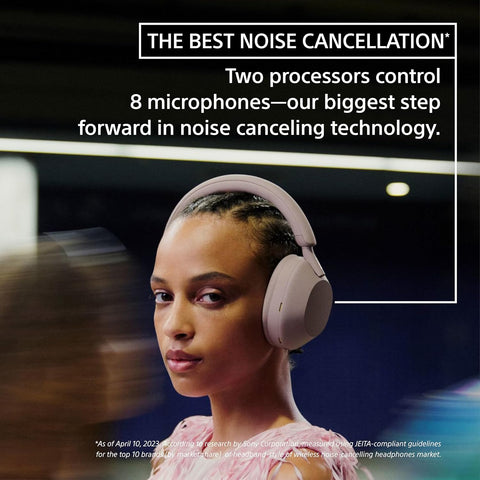 Sony WH-1000XM5 Premium Noise Cancelling Wireless Headphones, Black