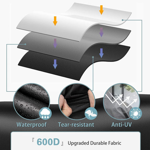 SHINESTAR Griddle Cover for Blackstone 17/22 Inch, Durable & UV Resistant