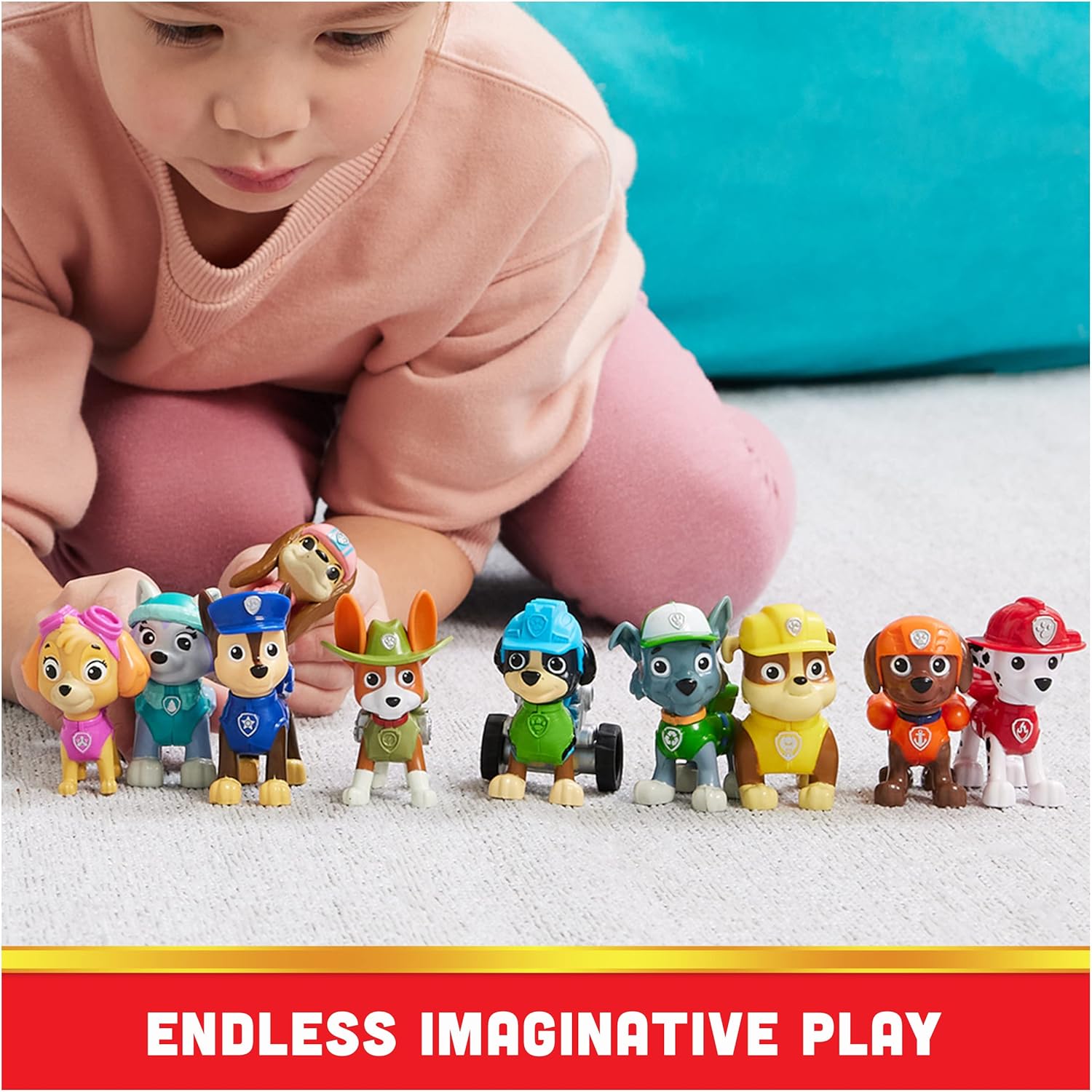 Paw Patrol 10th Anniversary All Paws On Deck 10 Figure Gift Pack