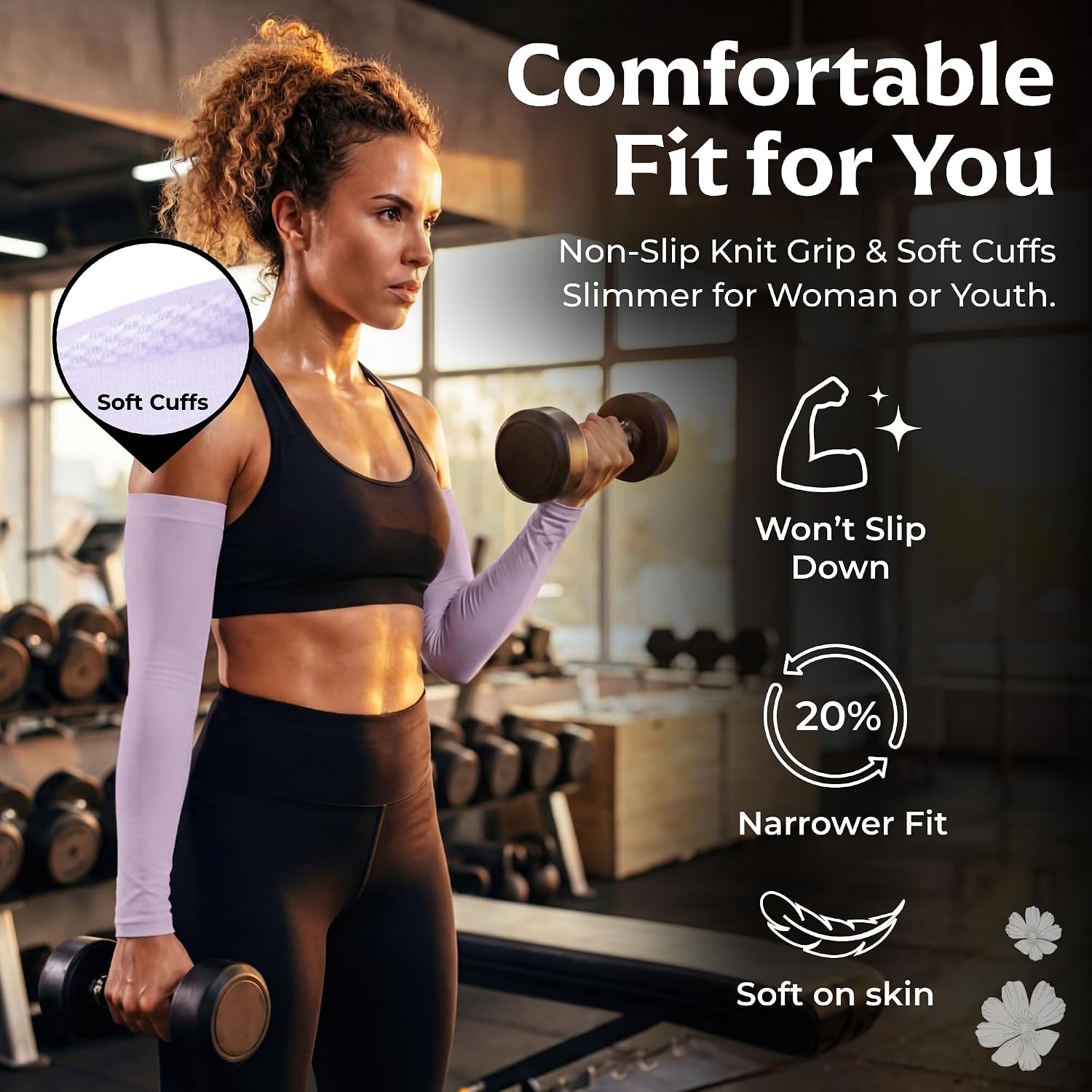 SportsTrail Cooling Arm Sleeves for Men & Women – Breathable, UV Sun Protection, Sports Arm Sleeves for Women, Men & Youth