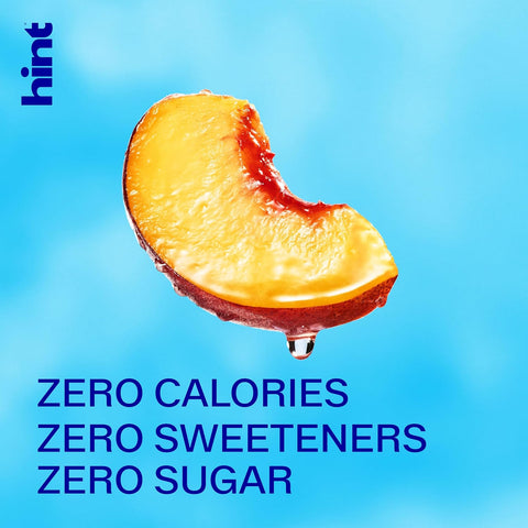 Hint Flavored Water Zero Sugar 0 Calories - Georgia Peach (12 pack)