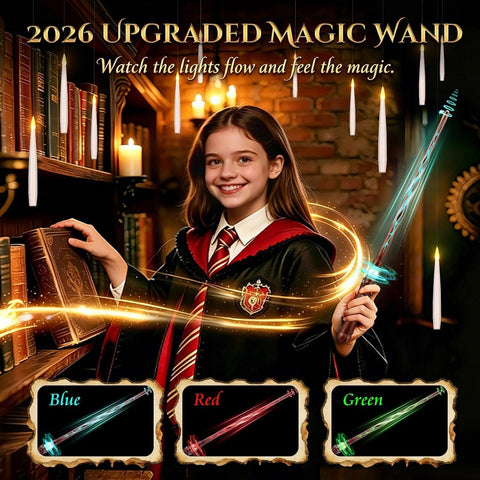 OCATO Upgraded 20Pcs Floating Candles with Wand for Halloween Decorations